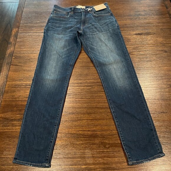 NWT Madewell Men's Sz 30x32 Athletic Slim Jean Leeward Wash CoolMax MA242 - Picture 2 of 16